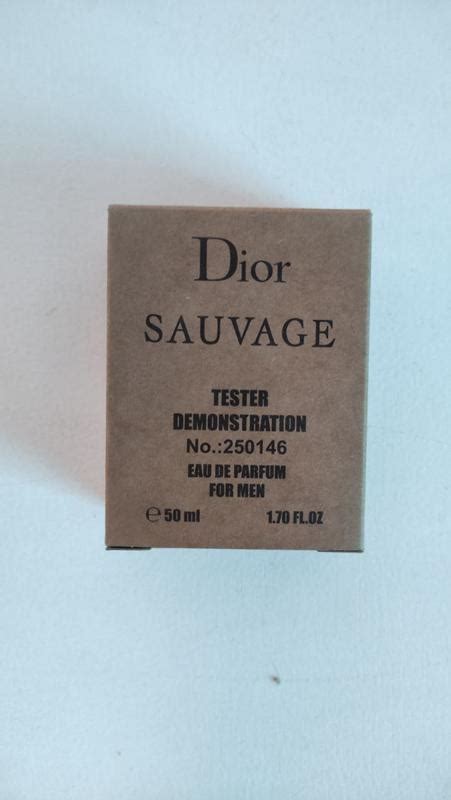 dior sauvage тестер оригинал